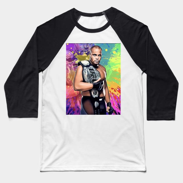 Daniel Cormier Baseball T-Shirt by TheLaundryLady